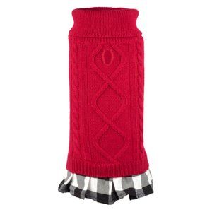 Red Buffalo Turtleneck Dress in XX-Large